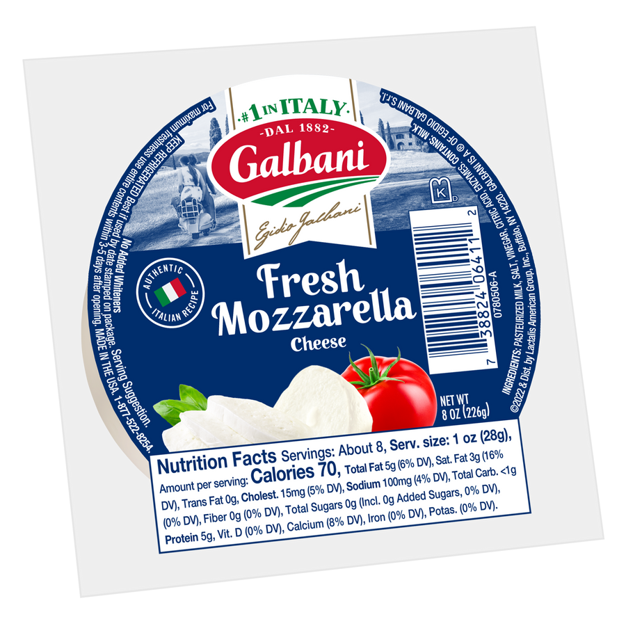 Fresh Mozzarella Ball Cheese 8OZ