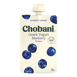 Chobani Pouch Blueberry Greek Yogurt 140g