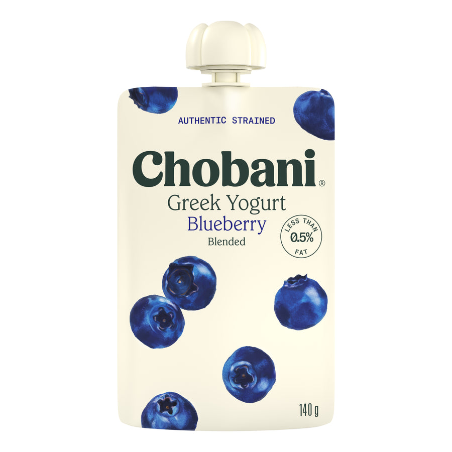 Chobani Pouch Blueberry Greek Yogurt 140g