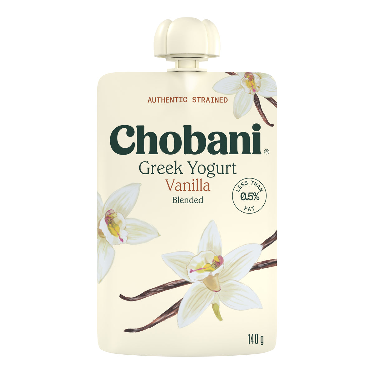 Chobani Pouch Vanilla Greek Yogurt 140g