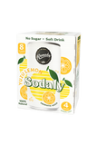 Sodaly Prebiotic Yuzu Lemon Beverage 250ml x4