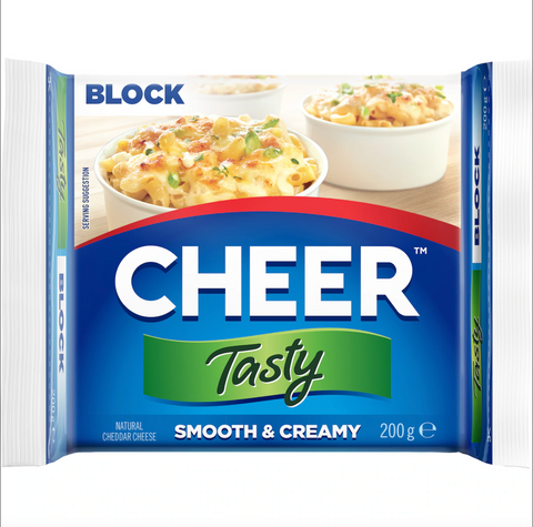 Cheer Cheddar Tasty Block  200g