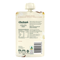 Chobani Pouch Vanilla Greek Yogurt 140g