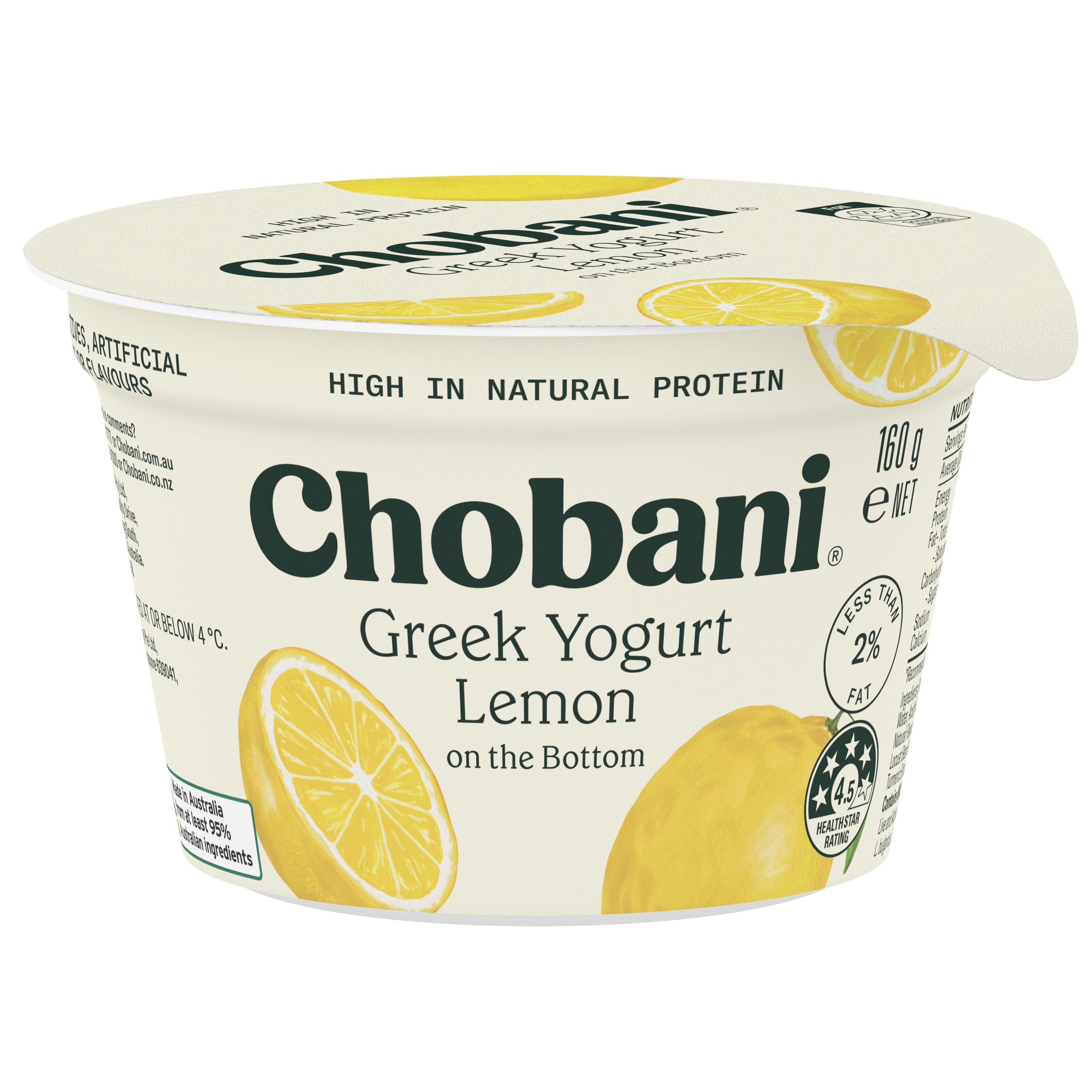 Chobani Lemon Greek Yogurt 160g