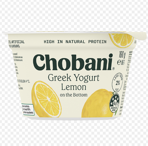 Chobani Lemon Greek Yogurt 160g