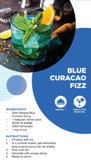 Blue Curaçao Syrup 750ml
