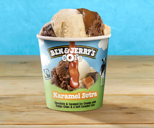 B1G1 Ben & Jerry's Karamel Sutra 437ML