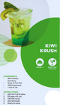 Kiwi Syrup 750ml