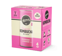 Raspberry Lemonade Kombucha Can 4-pack