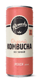 Peach Organic Kombucha 24s