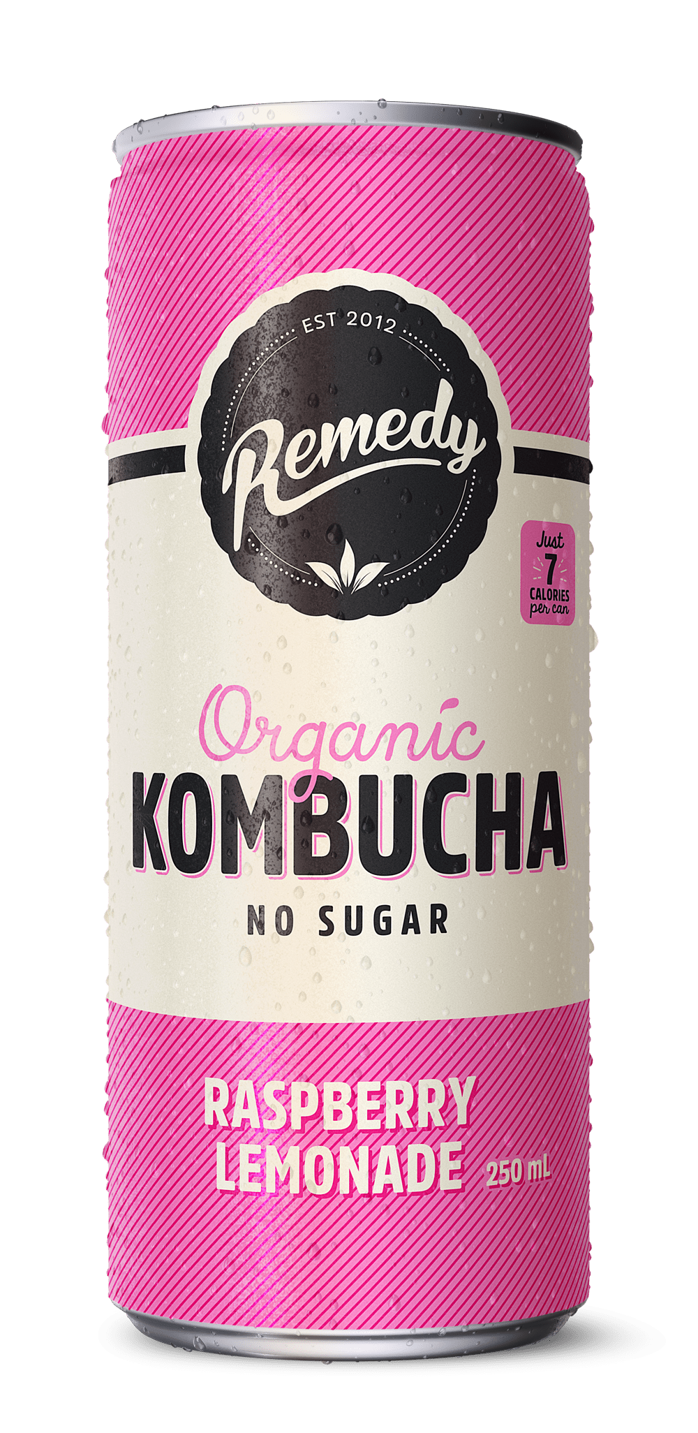Raspberry Lemonade Kombucha Can 4-pack