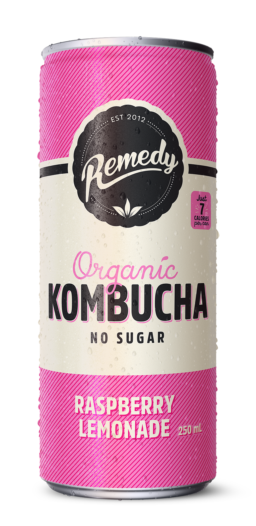 Raspberry Lemonade Kombucha Can 24ct