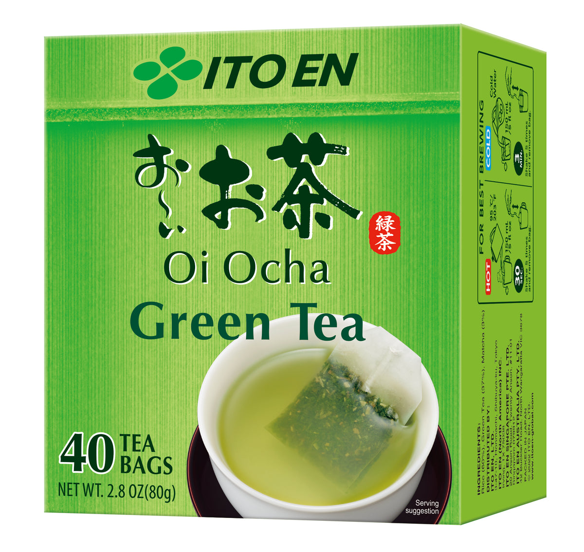 ITO EN Oi Ocha Green Tea 40TB