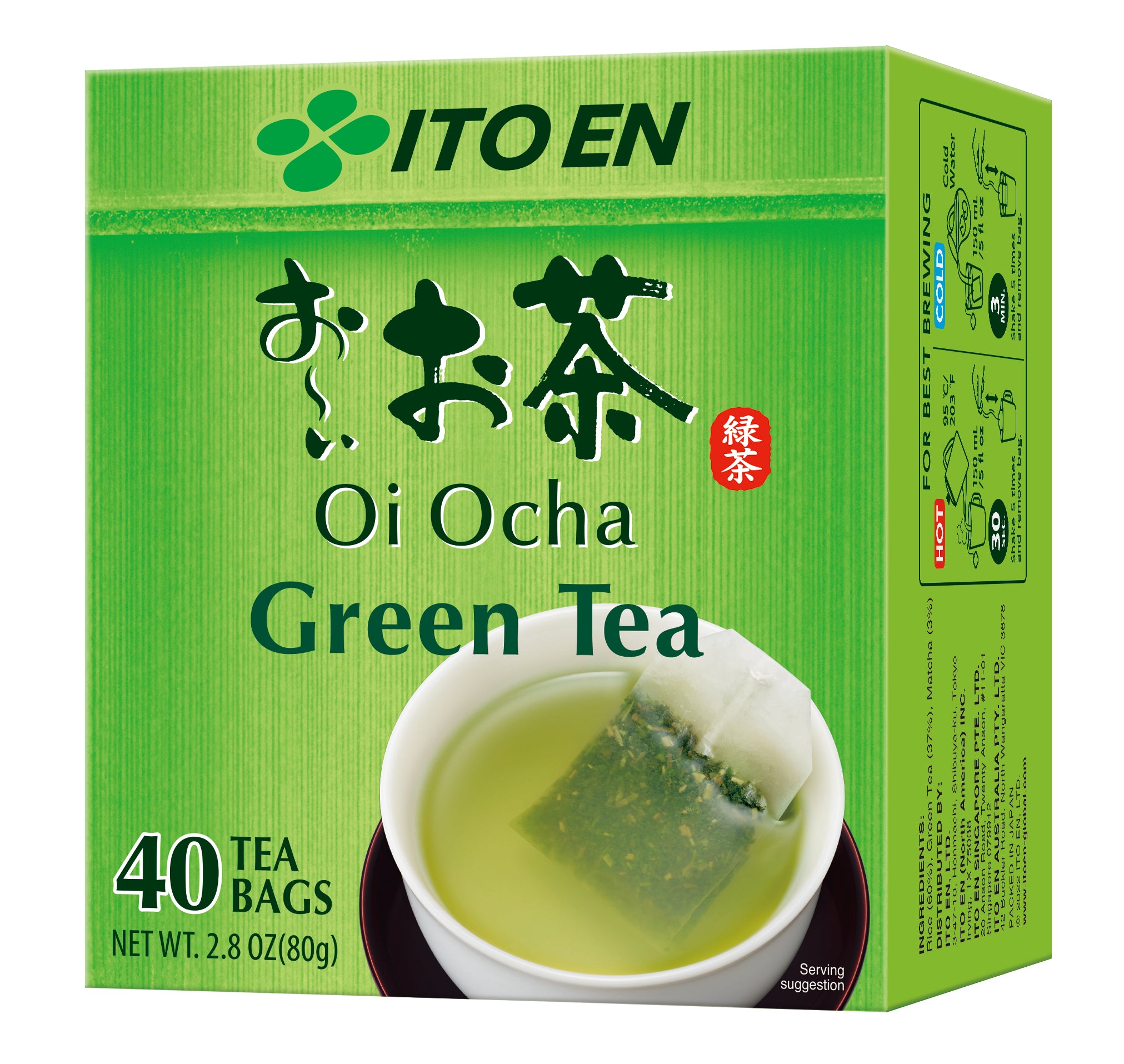 ITO EN Oi Ocha Green Tea 40TB
