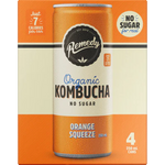 Orange Squeeze Kombucha 4-pack