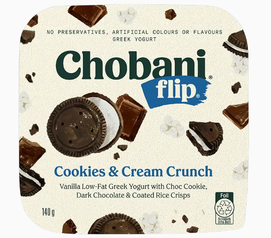 Chobani Flip Cookies and Cream 140g