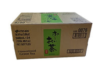 ITO EN Oi Ocha Unsweetened Green Tea 500ML x 24