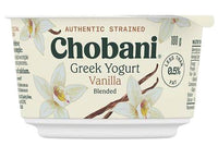 Chobani Vanilla Greek Yogurt 100g