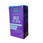 Emborg Full Cream Milk, UHT 3.0% Fat 1L x 12