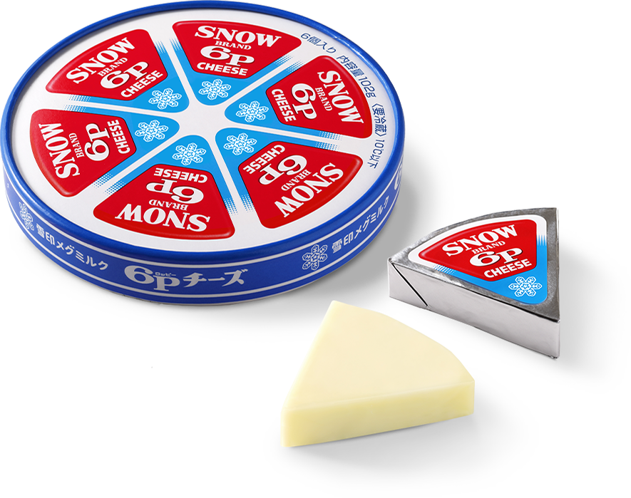 Snow Brand 6P Cheese 102g