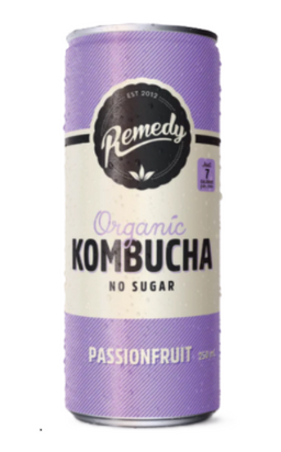 Passionfruit Kombucha Can 24ct