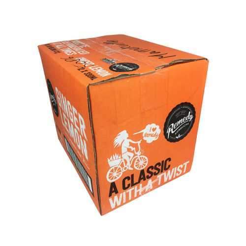 Ginger Lemon Kombucha Bottle 330ml x 12