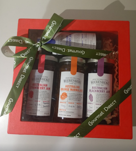Beerenberg 4-Jam Gift Box (hard box)