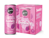 Sodaly Prebiotic Raspberry Beverage 250ml x4