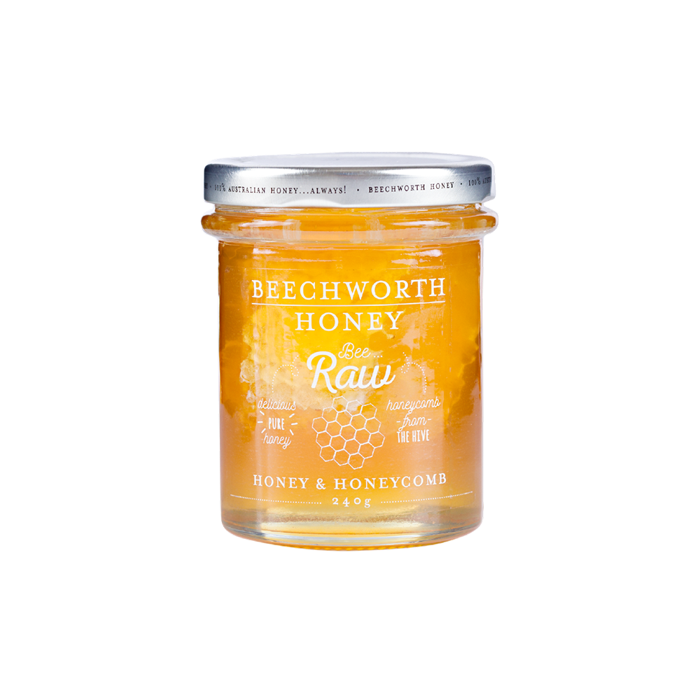Australian Honey with Honeycomb 240g