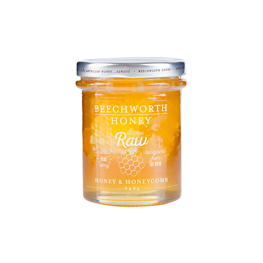 Australian Honey with Honeycomb 240g