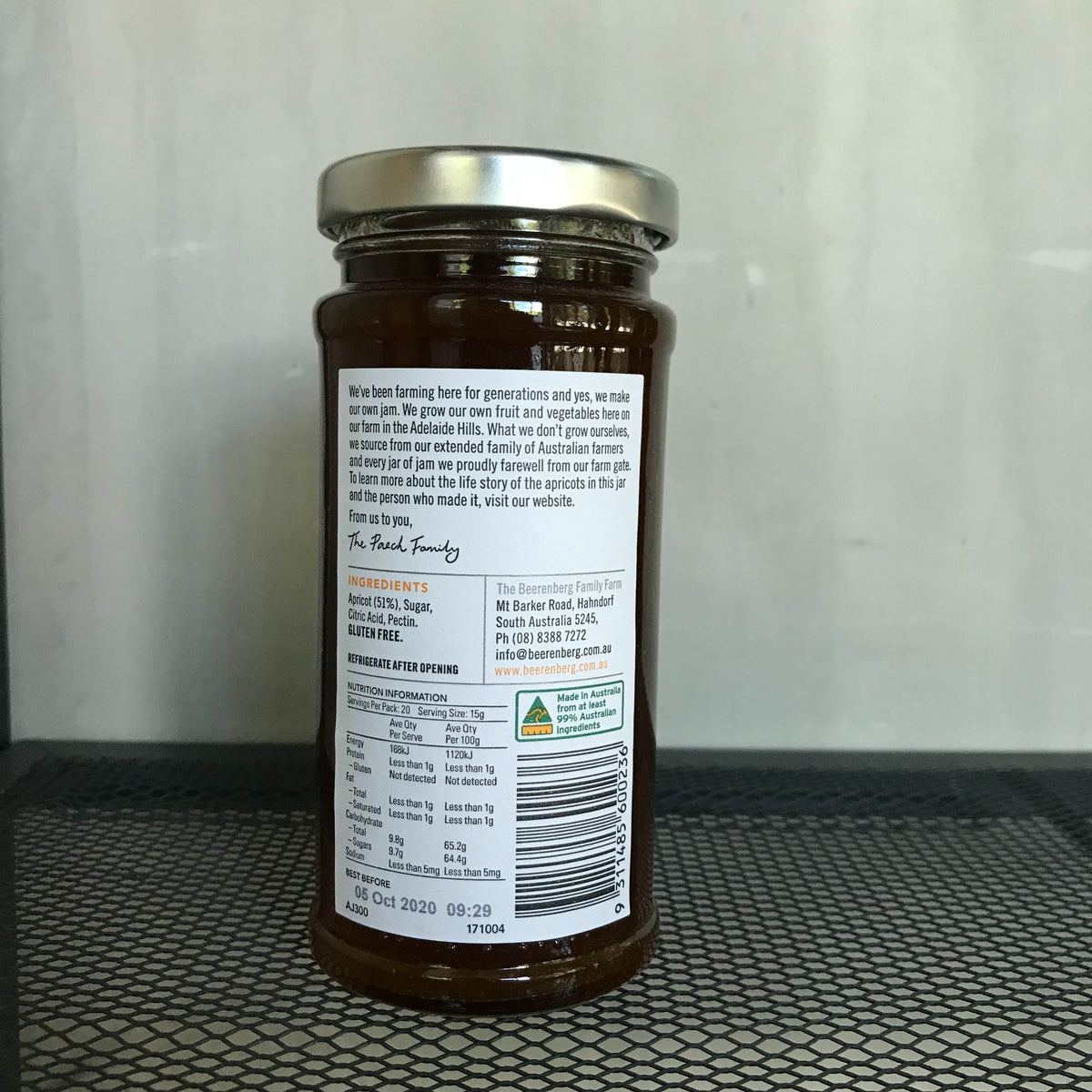 Apricot Jam 300g