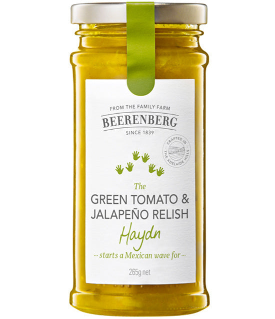 Green Tomato & Jalapeno Relish 265g