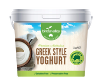Binda Natural Greek Style Yogurt 1kg