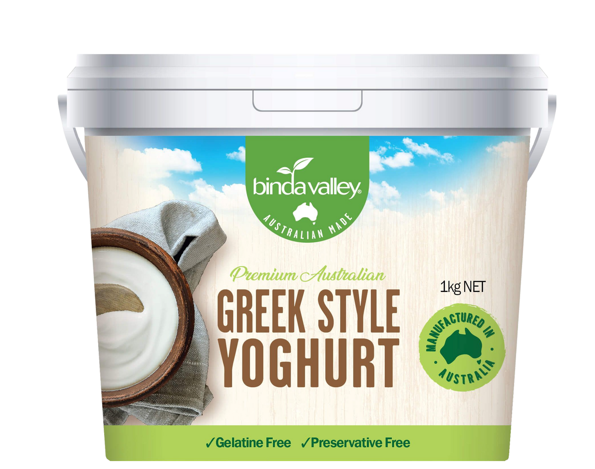 Binda Natural Greek Style Yogurt 1kg