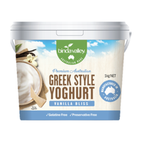Binda Vanilla Greek Style Yogurt 1kg