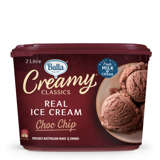 Creamy Classic Choc Chip 2L