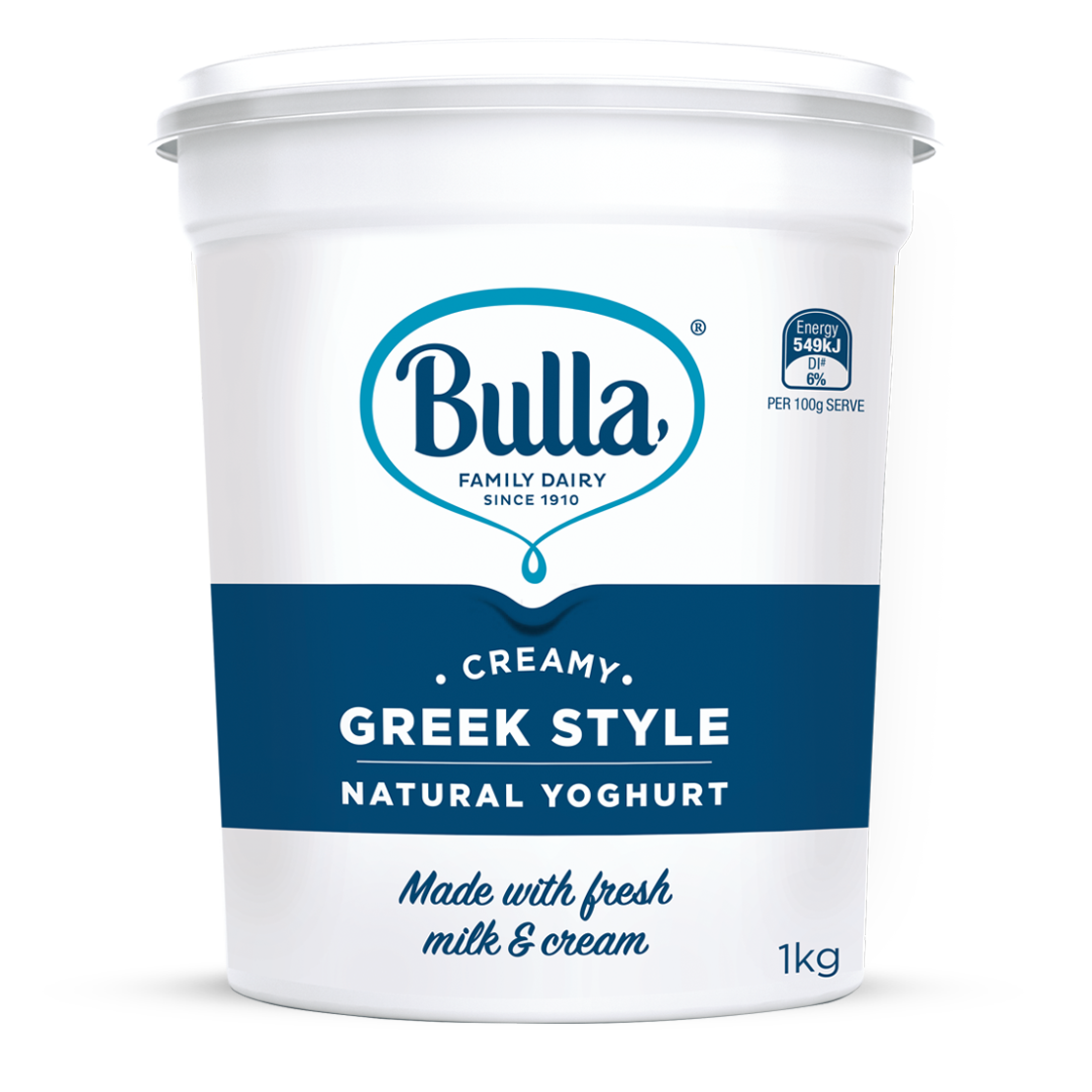 Bulla Greek Style Yogurt 1kg