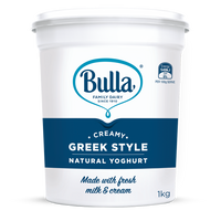 Bulla Greek Style Yogurt 1kg