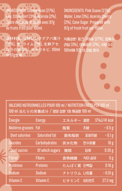 Guava Nectar 250ml x 2