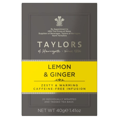 Lemon and Ginger Tea 20's