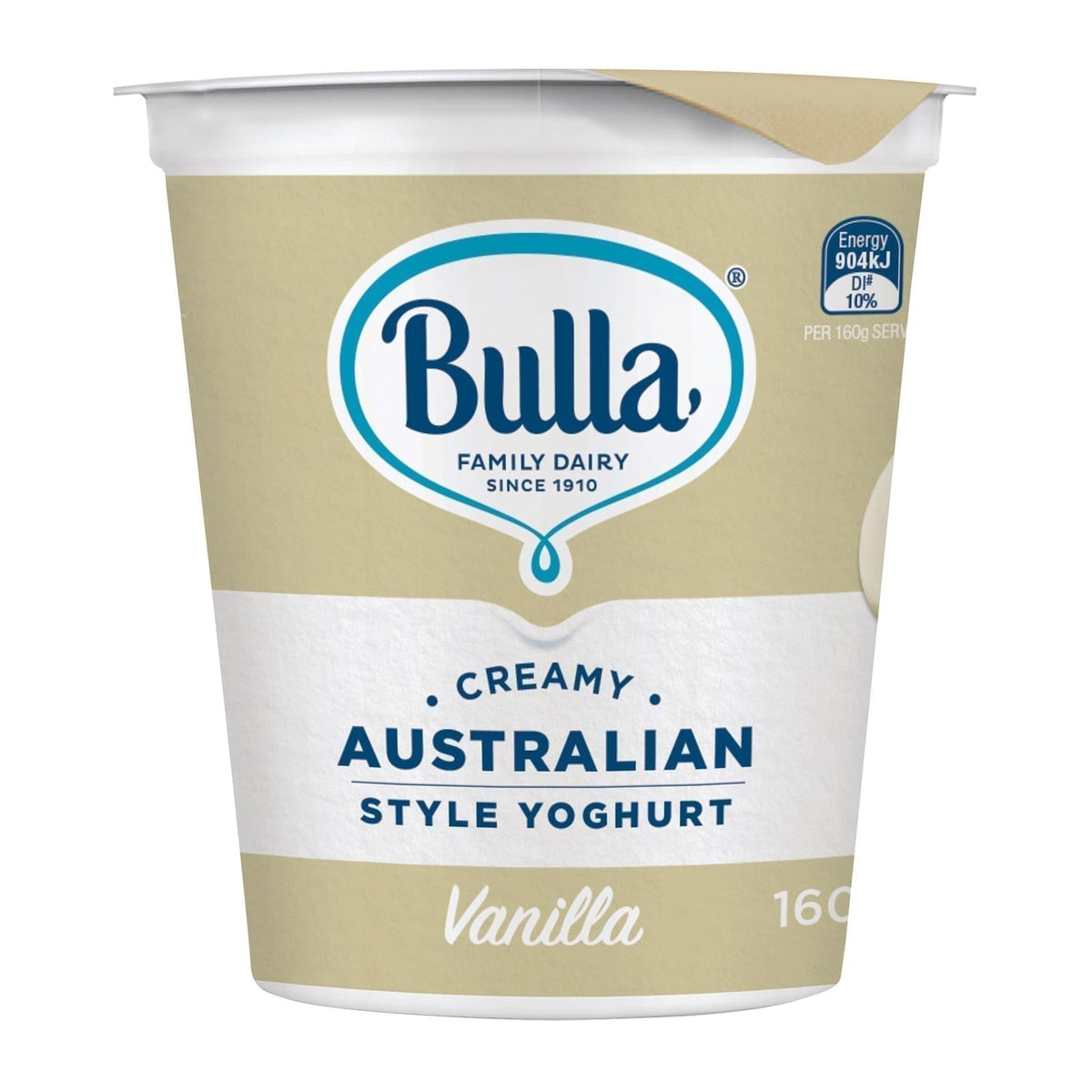 3+1 FREE Bulla Australian Style Yogurt Vanilla 160g