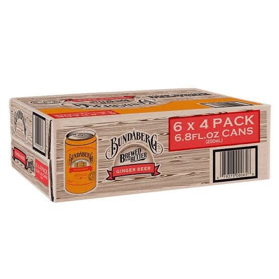 Ginger Beer Mini Cans 24s